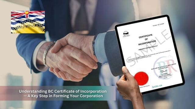 bc certificate of incorporation